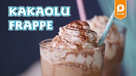 Yaz Sıcaklarına Tatlı Bir Serinlik: Kakaolu Frappe Nasıl Yapılır?