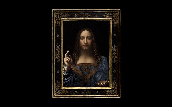 'Dünyanın kurtarıcısı' anlamına gelen Salvator Mundi, tasvir ettiği İsa Peygamber'in ifadesinden ötürü 'Erkek Mona Lisa' olarak da adlandırılıyor