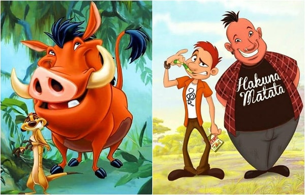10. Тимон и Пумба - именно такими мы их и предствавляли!