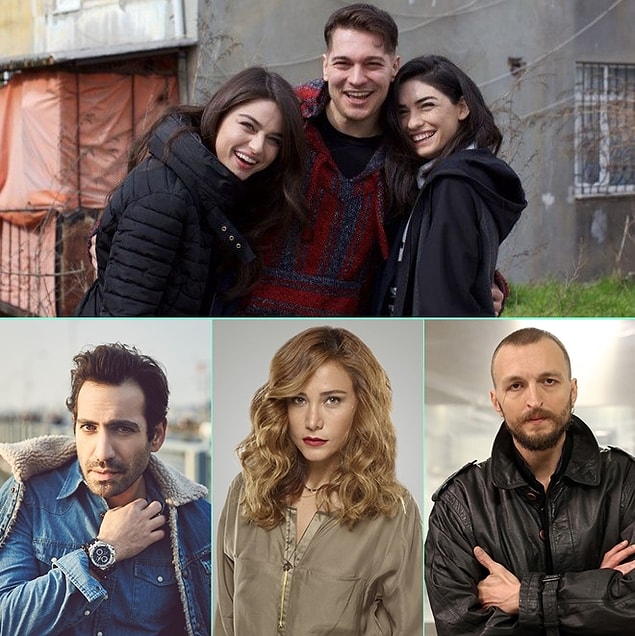 1. The Protector'un kadrosuna Buğra Gülsoy, Burçin Terzioğlu ve Saygın Soysal da katıldı.