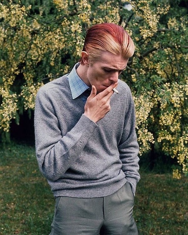 25. Дэвид Боуи, фотограф Эндрю Кент, 1970-е.