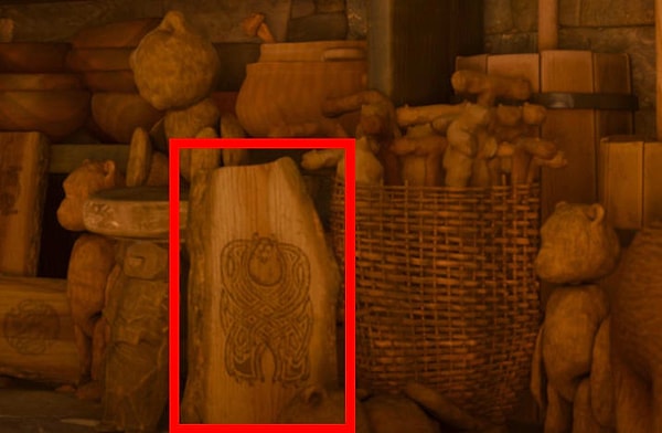 10. А в самой "Храброй серцем" (2012) есть пасхалка на фильм "Университет монстров", который вышел годом позже.