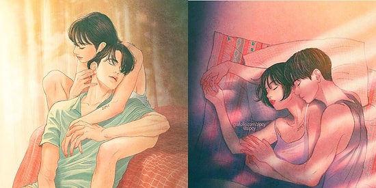 Южнокорейская художница настолько чувственно изобразила любовь, что, увидев эти работы, вы сами сможете ее почувствовать (Часть-2)