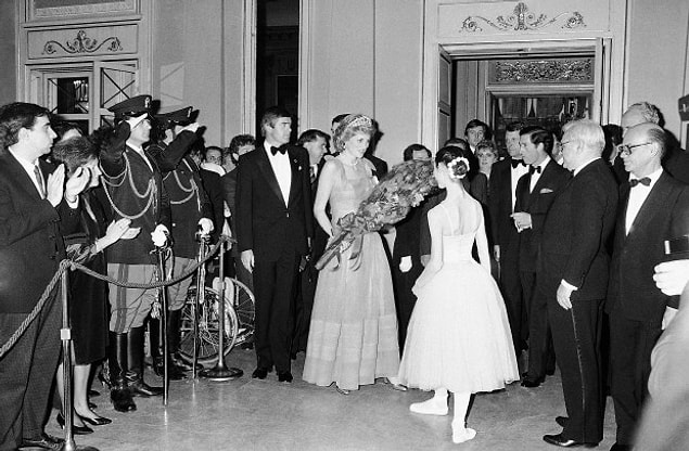 7. Diana küçükken balerin olmak istiyordu.