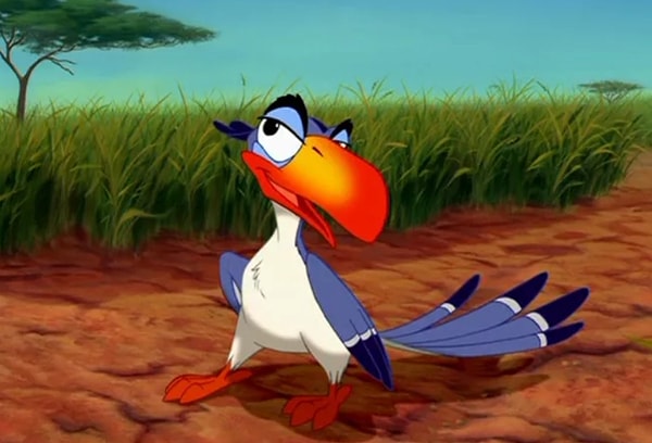 2. А какой актер подарил свой голос попугаю Зазу из мультика “Король Лев”?