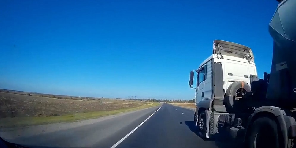 Sollama Yapan Otomobilin Önüne Direksiyon Kırınca Takla Atmasına Sebep Olan Tanker Şoförü