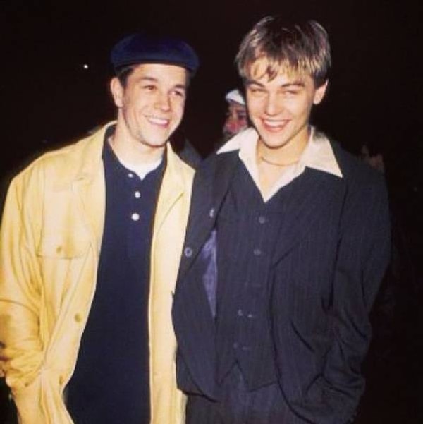 18. Марк Уолберг и Леонардо Ди Каприо