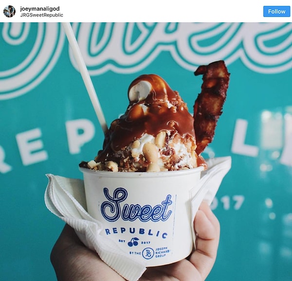 11. Пломбир с беконом