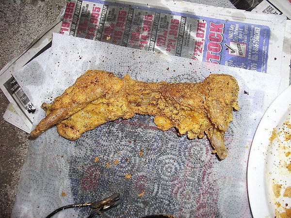 10. Зажаренная белка