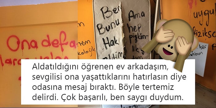 Aldatıldığını Öğrendikten Sonra Sevgilisine Unutamayacağı Bir Mesaj Bırakan Kadın