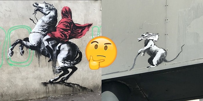 Banksy, Paris Sokaklarının Duvarlarında Sergilediği 6 Eseriyle Hepimize Çok Önemli Bir Mesaj Verdi!