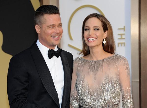 13. Angelina Jolie ve Brad Pitt