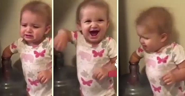 Kolunu Damacanaya Sıkıştırarak Ailesini Efsane Troll'leyen Minik