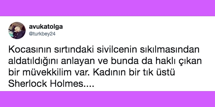 Kocasının Kendisini Aldattığını Sırtındaki Sivilcenin Sıkılma Tarzından Anlayan Sherlock Yenge