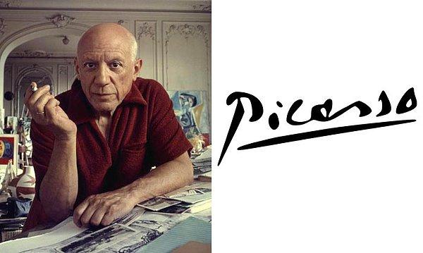 6. Pablo Picasso -  İspanyol ressam ve heykeltıraş