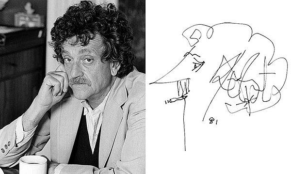 8. Kurt Vonnegut - Amerikalı hümanist yazar