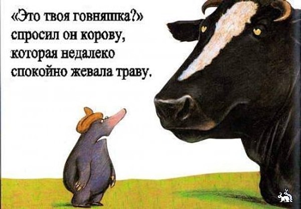 21. "Про крота, который хотел узнать, кто ему накакал на голову"