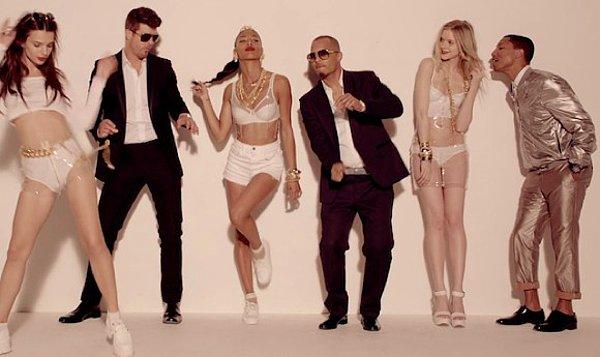 5. "Blurred Lines," Robin Thicke feat. T.I. & Pharrell