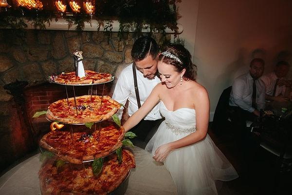 1. Tam da pizza aşıklarına göre bir pasta!