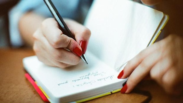 8. Hislerinizi bir kağıda dökün!