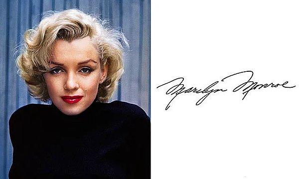 12. Marilyn Monroe -  Amerikalı aktris ve model