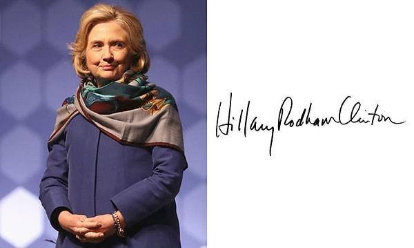 33. Hillary Clinton - Amerikalı siyasetçi, ABD'nin 67. Dışişleri Bakanı