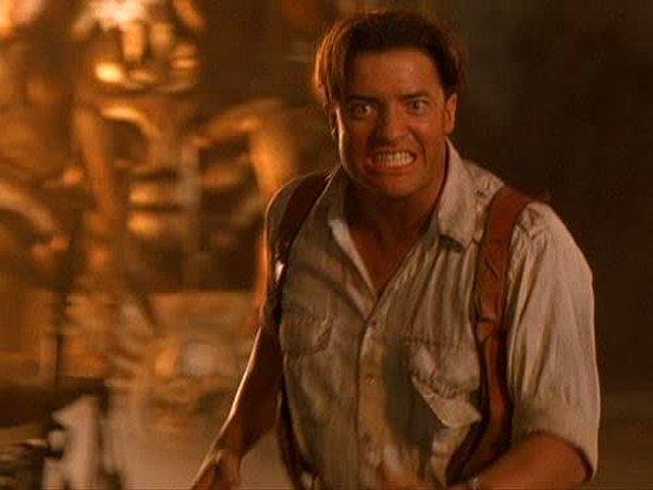 14. Brendan Fraser, 'The Mummy' yüzünden 18 saniye baygın kaldı.