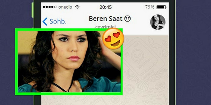 WhatsApp'ta Beren Saat'i Tavlayabilecek misin?