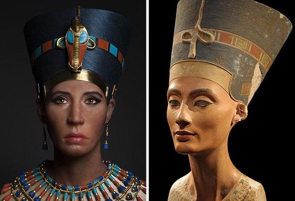 9. Kral Tutankhamun'un biyolojik annesi (büyük ihtimalle Nefertiti)