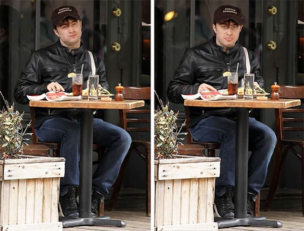 17. И, наконец, высовывающий язык Дэниэл Рэдклифф