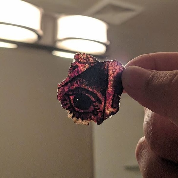 5. Корочка с недавно сделанной татуировки