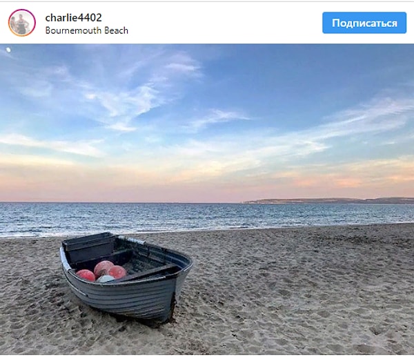 7. Пляж Борнмут, Великобритания