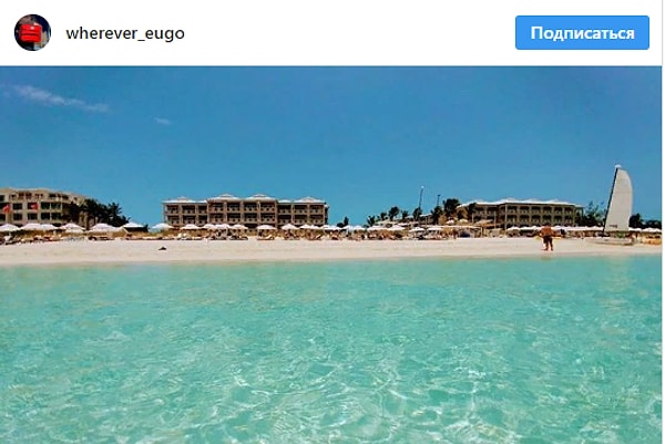 12. Залив Грейс-Бей, Теркс и Кайкос