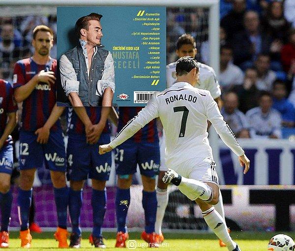 7. Ronaldo da Cecelistmiş...