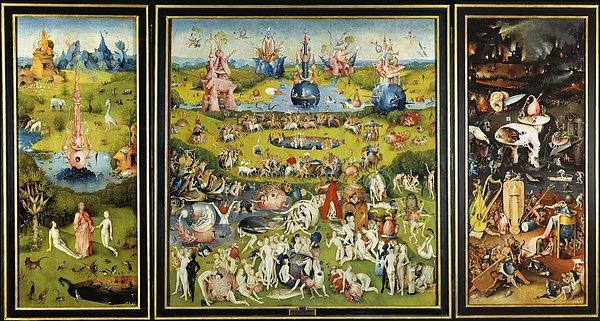 2. Bosch- The Garden of Delights tablosunun en çok hangi kısmı ilgi çekti?