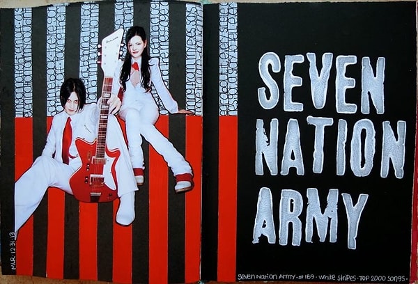 3. 3 место досталось группе "The White Stripes" с композицией  "Seven Nation Army"