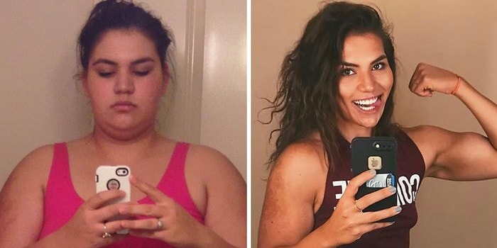 «Всё в вашей власти»: Девушка с лишним весом скидывает килограммы и превращается в другого человека