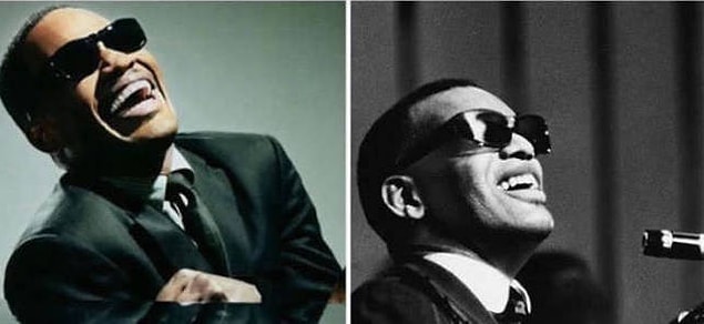 3. Jamie Fox 👉 Ray Charles