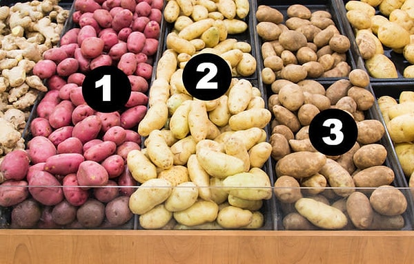 6. Выберите картофель сорта «Рассет» 🥔