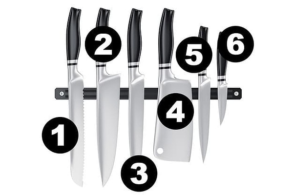 7. Какой нож вы используете для нарезки хлеба? 🥖