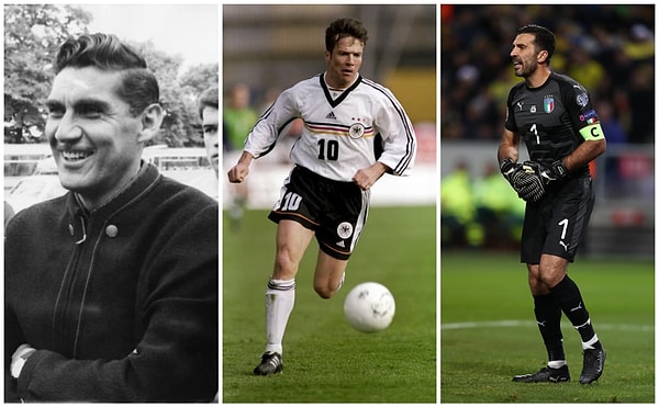 22. Антонио Карбахаль, Лотар Маттеус и Джанлуиджи Буффон участвовали в самом большом количестве Чемпионатов мира по футболу.