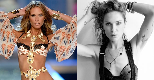 13. Эрин Уоссон, пожалуй, с ее многочисленными татуировками заслужила статус самой смелой модели Victoria's Secret.