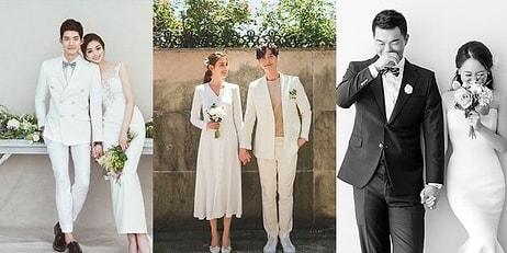 Önümüzdeki Yaza Evlilik Planları Yaptıracak, Zarif ve Bir O Kadar da Doğal 37 Kore Düğün Fotoğrafı
