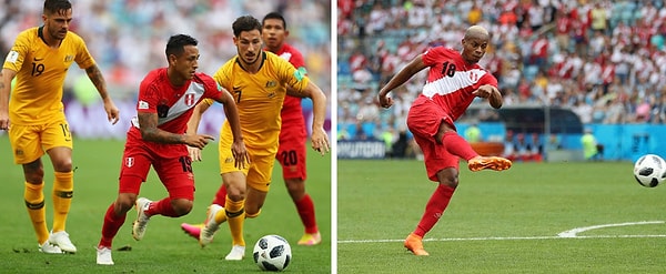 15. В России сборная Перу забила свой первый гол на Чемпионате мира за последние 36 лет.