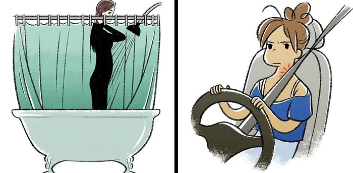 «Все так и есть!»: проблемы высоких и низких девушек в жизненных комиксах