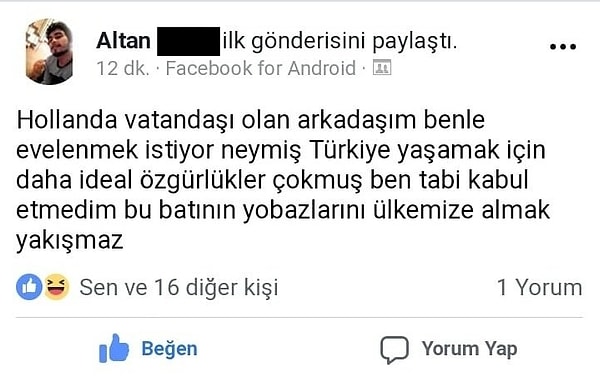 14. Ve Türkiye vatandaşlığının,