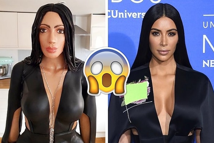 Milyon Dolarlık Pasta! İngiliz Pasta Tasarımcısından Kim Kardashian'a Benzemesiyle Dikkat Çeken Doğum Günü Pastası