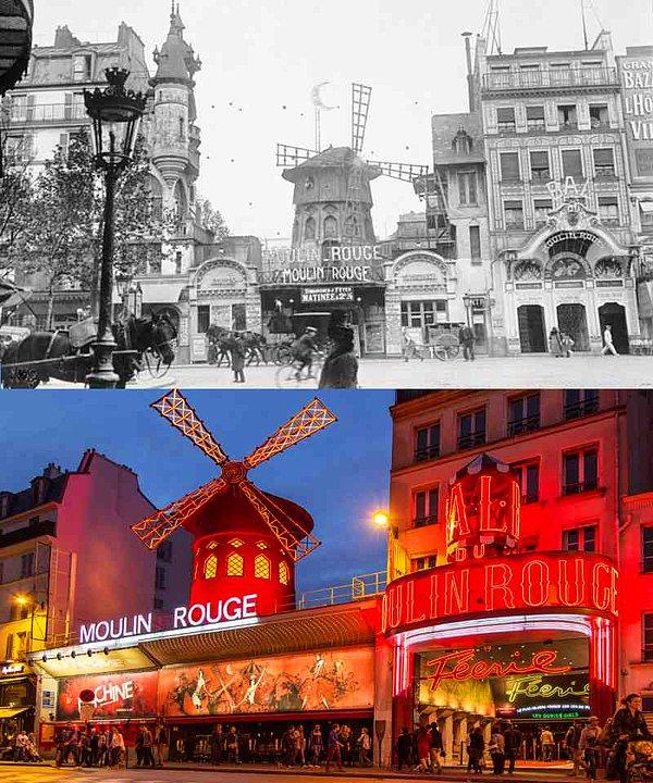 1. Moulin Rouge Müzikholü, Paris (1950'ler ve 2018)