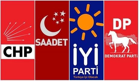 Açıklamalar Peş Peşe Geldi: İYİ Parti, Saadet ve CHP 'Millet İttifakı Sona Erdi' Dedi