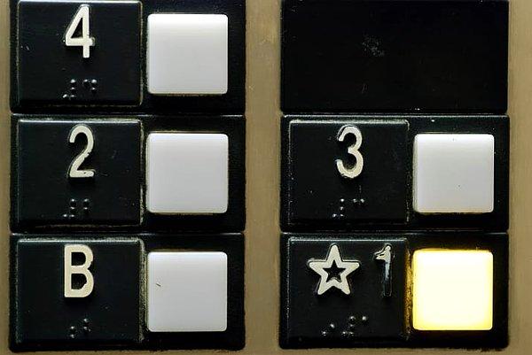 5. Asansör düğmeleri